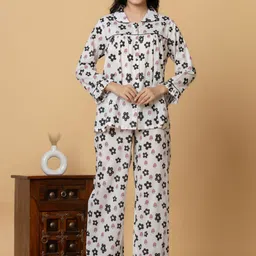 ALLEN WEAVE Women Printed Night suit-picture-21