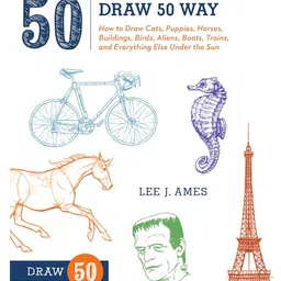 penguin random house Draw the Draw 50 Way Book by Lee J. Ames - English-picture-16