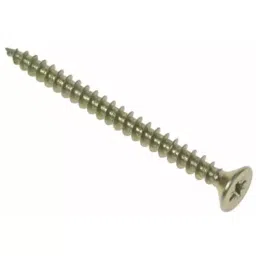 RS PRO Pozidriv Countersunk Steel Wood Screw Yellow Passivated, Zinc Plated, 5mm Thread, 80mm Length (Pack of 50)-image-45
