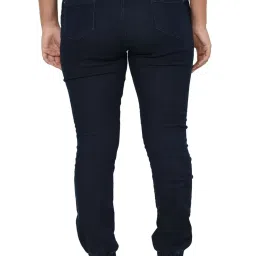 Solly by Allen Solly Navy Cotton Joggers Jeans image 2