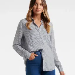 forever new Adara Stripe Shirt-picture-26