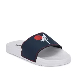 Yuuki Men's BOOM Navy Slides image 2