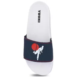 Yuuki Men's BOOM Navy Slides image 3