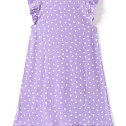 Honeyhap Girls Pack of 2 Printed Cotton Nightdress image 4