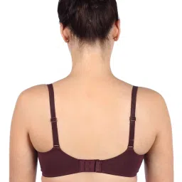 Triumph Form & Beauty 49 Cotton Lace Wireless Non Padded Full Coverage Big-Cup Classics Bra image 2