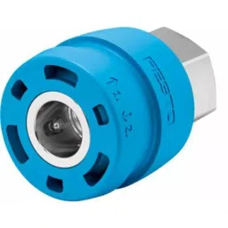 Festo Brass Female Pneumatic Quick Connect Coupling, 3/8 inch Threaded, NPHS-D6-P-G38F-picture-32