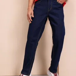 Mast & Harbour Men Relaxed Fit Pure Cotton Light Fade Jeans-picture-35