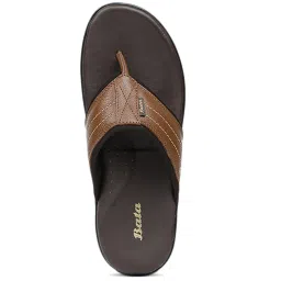 Bata Men's Swift Brown Thong Sandals image 3