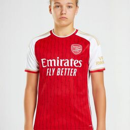 Dostitch Boys Arsenal Home Jersey T-shirt-picture-10