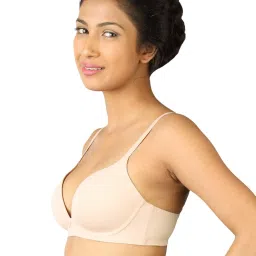 Triumph T-Shirt Bra 77 Invisible Padded Wireless Multioptional Straps Everyday Bra image 3