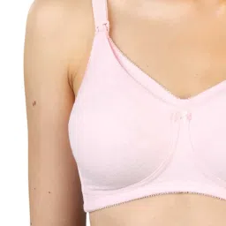 Triumph Mamabel Wireless Non Padded Comfortable Support Cotton Maternity Bra image 4