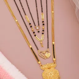 Bhanu diam Women Gold Mangalsutra-picture-28