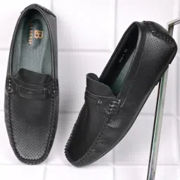La Botte Men's Black Casual Loafers-image-40