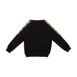 Palm Tree by Gini & Jony Kids Black Graphic Sweatshirt image 2