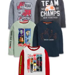3PIN Boys Multi T-Shirt Pack of 5-picture-5