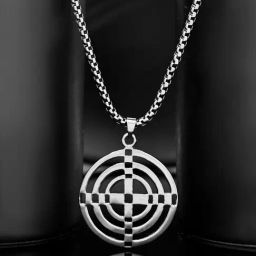 Voylla Black Eclipse Contemporary Pendant-picture-22