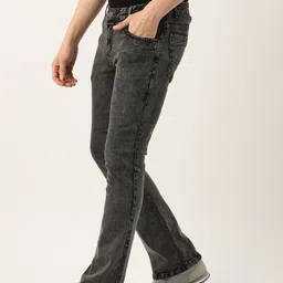 PARIS HAMILTON Men Bootcut Heavy Fade Acid Wash Stretchable Jeans image 3