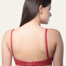 Lady Lyka Medium Coverage Lightly Padded Seamless Cotton T-Shirt Bra image 3