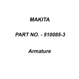 Makita 115 V Armature for 9553B, 9553NB/B, Part No 510085-3-picture-39