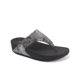 ELLE Textured Flatform Heel Sandals-picture-16