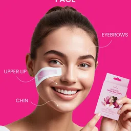 urbanyog URBANYOGLiposoluble Facial Wax Strips For Smooth & Gentle Skin - 20 Strips image 4