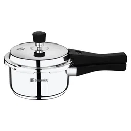 Bergner Sorrento Stainless Steel Pressure Cooker with Outer Lid, 2 Litres-image-47