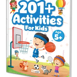 Gowoo 201+ Activities for Kids Fun Activities For Children, Learning activity book, Children activity workbook, Mazes, Patterns, Brain games, Hide and seek, Word search, Join the dots and more- English-image-34
