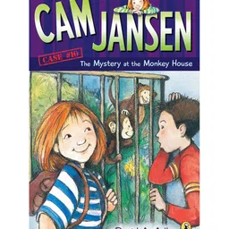 penguin random house Cam Jansen The Mystery At Monkey House Story Book by David A Adler - English-picture-13