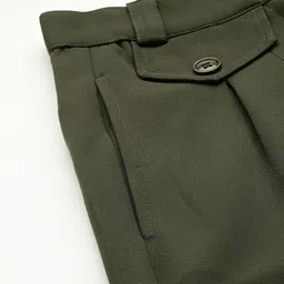 BAESD Girls Pleated Straight Fit Parallel Trousers image 5