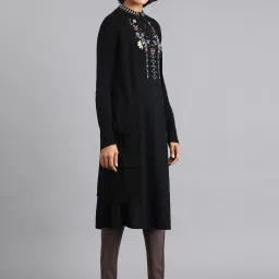 W Black Striped Shrug image 4