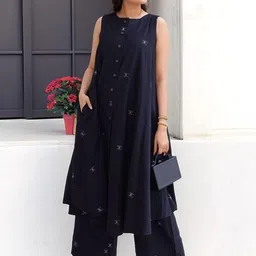 KALINI Women Printed A-Line Kurta Set-picture-11