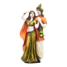 eCraftIndia Handicraft Showpiece Home Decor Rajasthani Man and Women Statue Decorative Gift-image-33