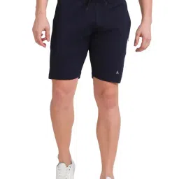 Parx Blue Regular Fit Shorts-picture-41