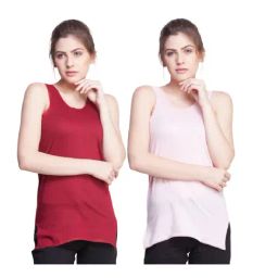 Dollar Missy Maroon & Pink Camisole Pack of - 2-picture-34