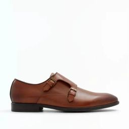 Aldo Men's Cognac Monk Shoes-picture-41