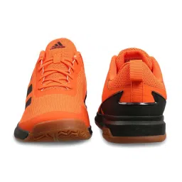 Adidas Men's IND TOP Orange Indoor Court Shoes image 5