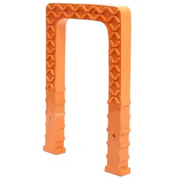 EFFICACY 263x165x23 mm U Shape Orange PVC Foot Step 100 Kg Load Capacity WI-F/S-10MM-5 (Pack of  5) image 5