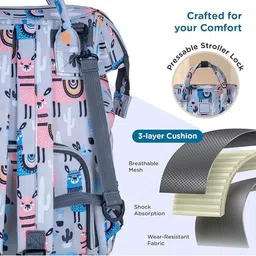 MeeMee Printed Lightweight Diaper Bag image 3