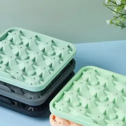 NATURALLY YOURS Yellow Silicone 16 Cube Diamond Ice Ball Tray image 5