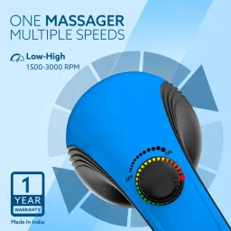 Agaro Atom Plus Full Body Massager - Blue image 4