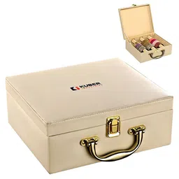 Kuber Industries Beige Set of 1 Regular Jewellery Organiser Organisers image 5