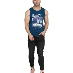 SLOWLORIS Men Pack Of 2 Printed Innerwear Vests image 3