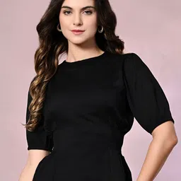 PRETTY LOVING THING Women Cinched Waist Top-image-46