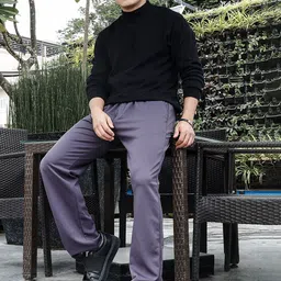 SWADESI STUFF Men Straight-Fit Stretchable Trouser image 5