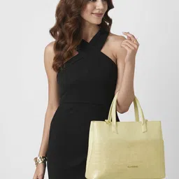 DressBerry X CAPRESE Women Textured Structured Handheld Bag-picture-19