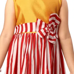 BAESD Striped Fit & Flare Dress image 2
