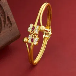 TEEJH Women Gold-Plated Bangle-Style Bracelet-picture-40