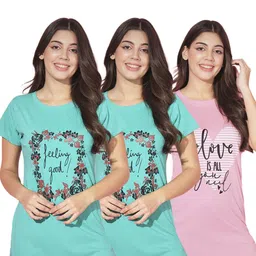 TRENDY WORLD Women Cotton Tshirts-picture-24