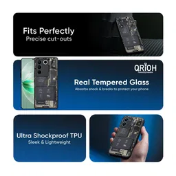 QRIOH Typography Printed Vivo Y300 5G Back Case Mobile Accessories image 5