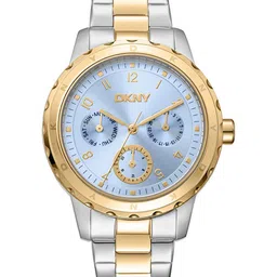DKNY Women Brass Dial & Stainless Steel Straps Analogue Multi Function Watch DK1L054M0075-picture-16